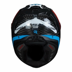 CAPACETE LS2 THUNDER CARBON SUPRA AZUL - Loja Helmet