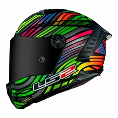 CAPACETE LS2 THUNDER CARBON RAINBOW na internet