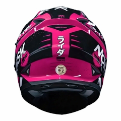 CAPACETE NORISK SOUL TOKYO ROSA - Loja Helmet