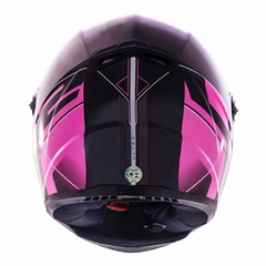 CAPACETE LS2 CLASSIC FF358 ULTRA ROSA - Loja Helmet
