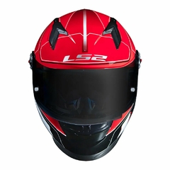CAPACETE LS2 CLASSIC FF358 ULTRA VERMELHO - comprar online