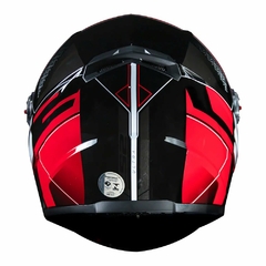 CAPACETE LS2 CLASSIC FF358 ULTRA VERMELHO - Loja Helmet