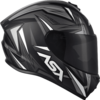 CAPACETE ASX DRAKEN VECTOR FOSCO PRETO/CINZA