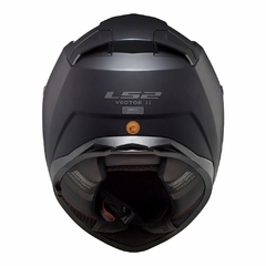 CAPACETE VECTOR II MONOCOLOR PRETO FOSCO - Loja Helmet
