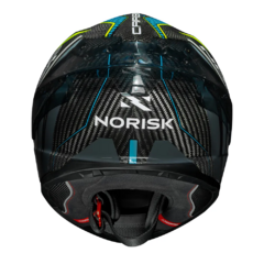 CAPACETE NORISK CARBON R TEAM AMARELO/AZUL - Loja Helmet