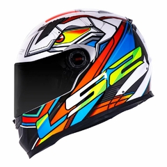 CAPACETE LS2 CLASSIC FF358 XDRON NEON na internet