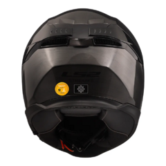 CAPACETE LS2 STREAM II MONOCOLOR PRETO FOSCO - loja online
