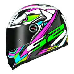 CAPACETE LS2 CLASSIC XDRON ROSA na internet