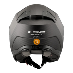CAPACETE LS2 INFINITY II C SOLID CARBON FOSCO - loja online