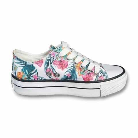 Converse Floreadas con Plataforma