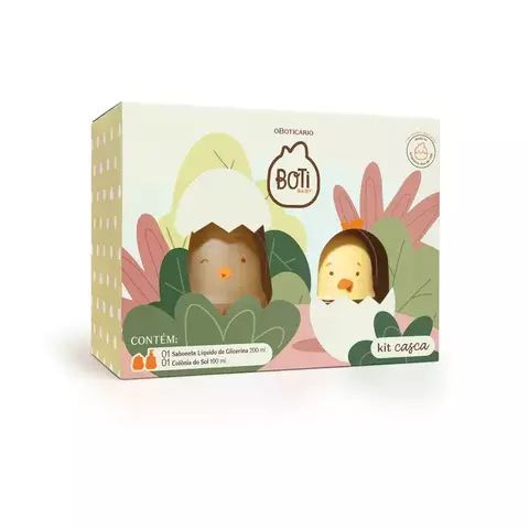 Kit Boti Baby Casca (2 itens)