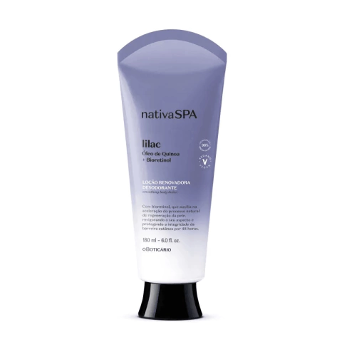 Loção Renovadora Desodorante Hidratante Corporal Nativa Spa Lilac 180ml - comprar online