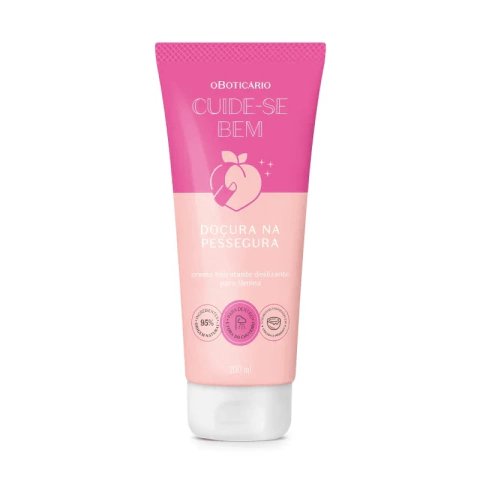 Creme Hidratante Deslizante Para Lâmina Cuide-se Bem Doçura na Pessegura 200ml