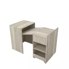 ESCRITORIO PLEGABLE EXTENSIBLE HELSINKI-BLANCO - Muebleria El Pucho