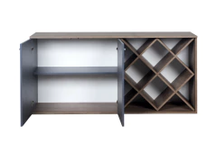 RACK BAR TOSCANA MESINA NEBRASKA / GRIS en internet