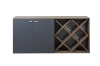 RACK BAR TOSCANA MESINA NEBRASKA / GRIS - comprar online