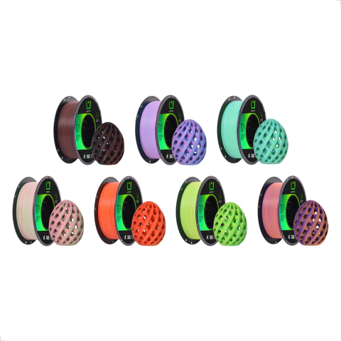 Filamento PLA Matte Duo Color Multfila 1.75mm 1kg - Qualidade Profissional