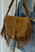 Bolsa Crossbody de Franja Estilo Western Marrom na internet