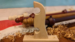 Kit Barral Doble de Madera 2,60 mts x 22 mm en internet