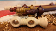Kit Barral Doble de Madera 2,20 mts x 22 mm - comprar online