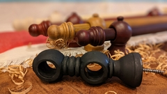 Imagen de Kit Barral Doble de Madera 1,20 mts x 22 mm
