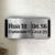 Placa de Rua Personalizada - Mod. 1