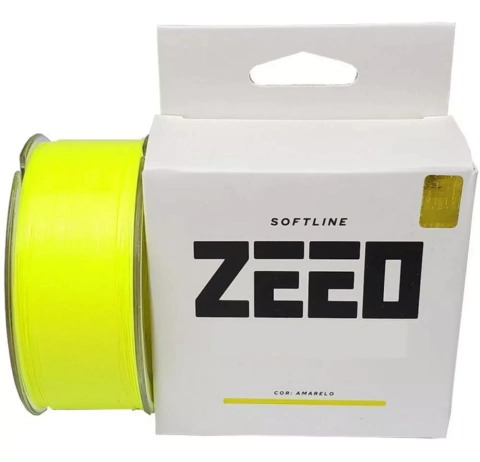LINHA SOFTLINE ZEEO AMARELO 0,40MM 300M- MONOFILAMENTO