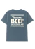 camiseta estonada original beef - frente e costas na internet