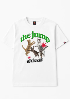 camiseta the jump of the cat