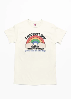 i support gay rights and wrongs