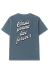 camiseta estonada live forever - frente e costas