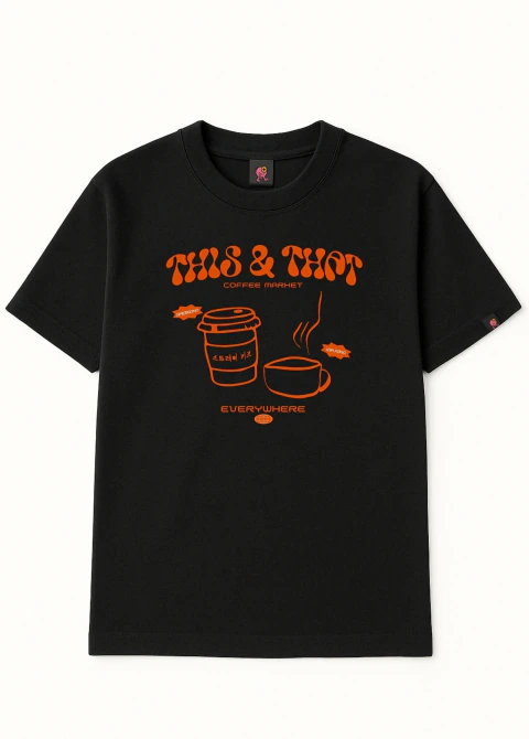 camiseta capuccino & americano - comprar online