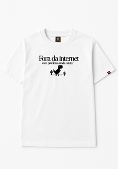 camiseta fora da internet