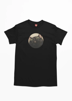 Camiseta Gatinho Preto