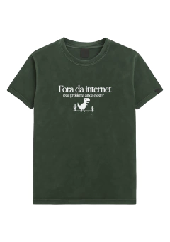 camiseta estonada fora da internet