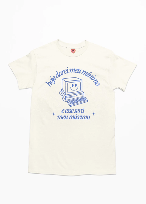Camiseta hoje darei meu mínimo - comprar online