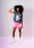 short rosa be a badass - comprar online