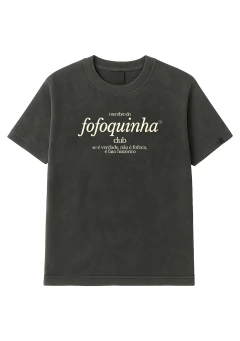 camiseta estonada fofoquinha club