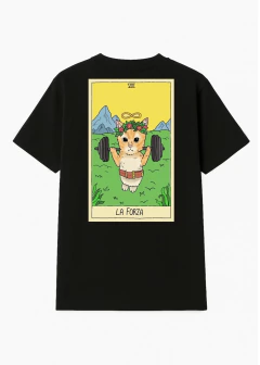 camiseta la forza collab @gatos.anonimos