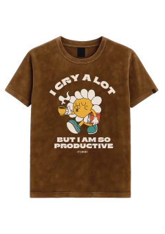 camiseta estonada i cry a lot