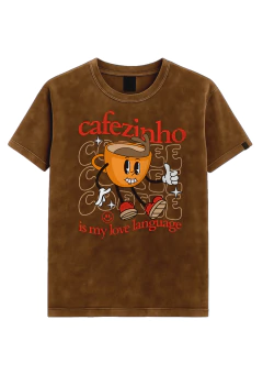 camiseta estonada cafezinho is my love language