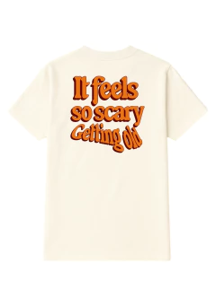 camiseta it feels so scary - frente e costas