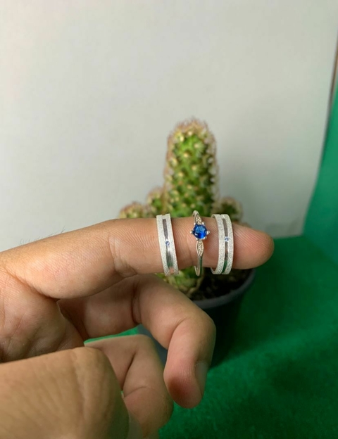 Aliança Austria 3mm em prata 950 legítima - comprar online