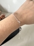 Pulseira corações cristais na internet