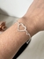 Pulseira coração na internet