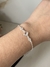 Pulseira trevo de zircônia na internet