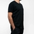 Camiseta manga corta Negra - Sir Fausto