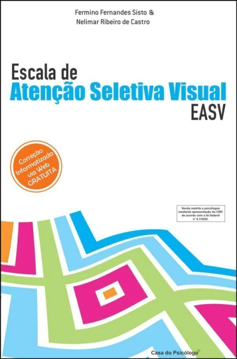 EASV - KIT - ESCALA DE ATENÇÃO SELETIVA VISUAL - CASA PSI
