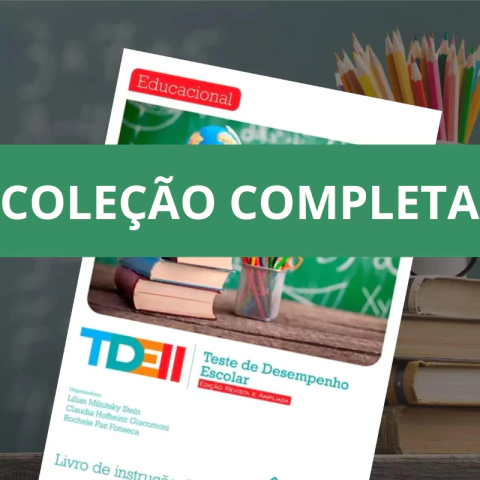TDE II - COLEÇÃO - TESTE DESEMPENHO ESCOLAR 1 ao 9 ANO 2a ED - VETOR
