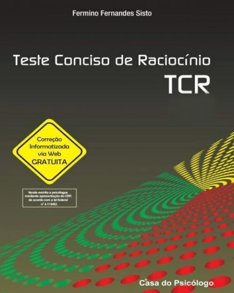 TCR - KIT - TESTE CONCISO DE RACIOCÍNIO - CASA PSI